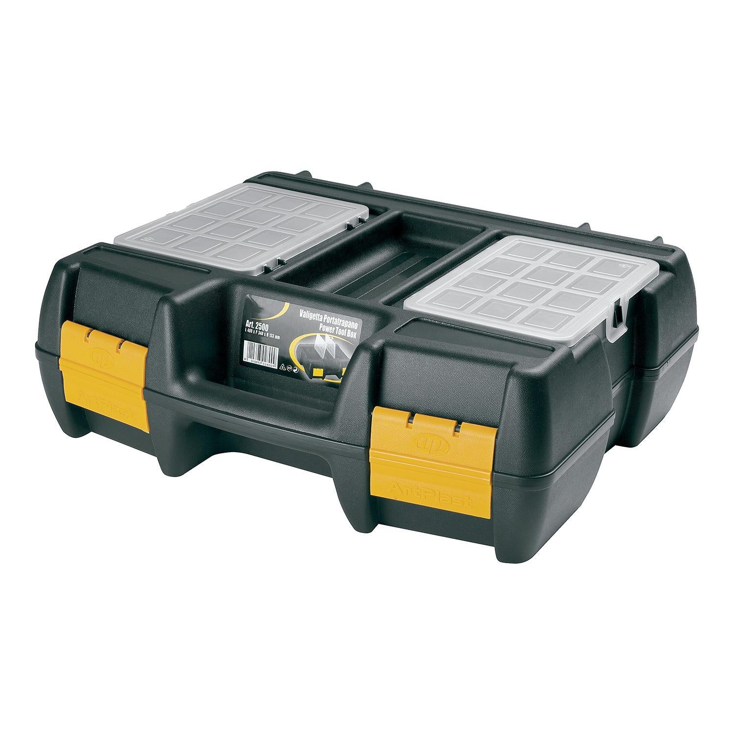 Maletin Electroportatiles 400x340x133 Mm. Caja Almacenaje, Malentin Organizador, Organizador Plastico_0