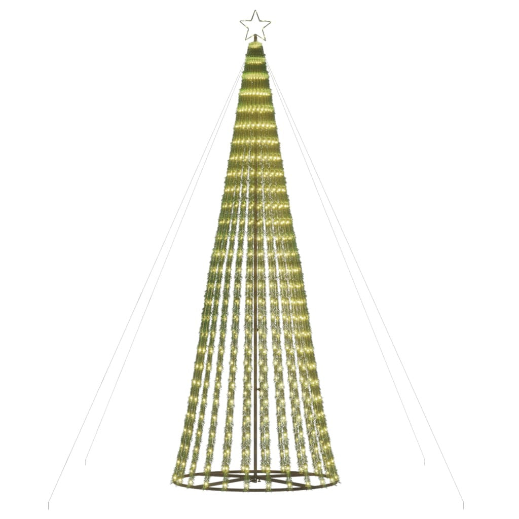 Vidaxl Árbol De Navidad Led 688 Leds Blanco Cálido 300 Cm_3