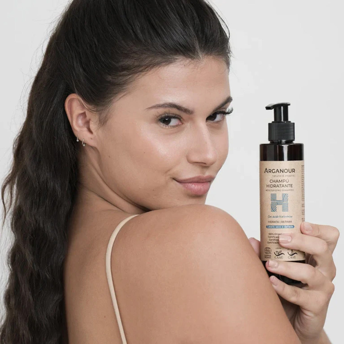 Champú hidratante sin sulfatos 200ml Arganour