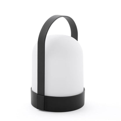 Well Home Lámpara Mesa En Polipropilenoh.21cm Negra