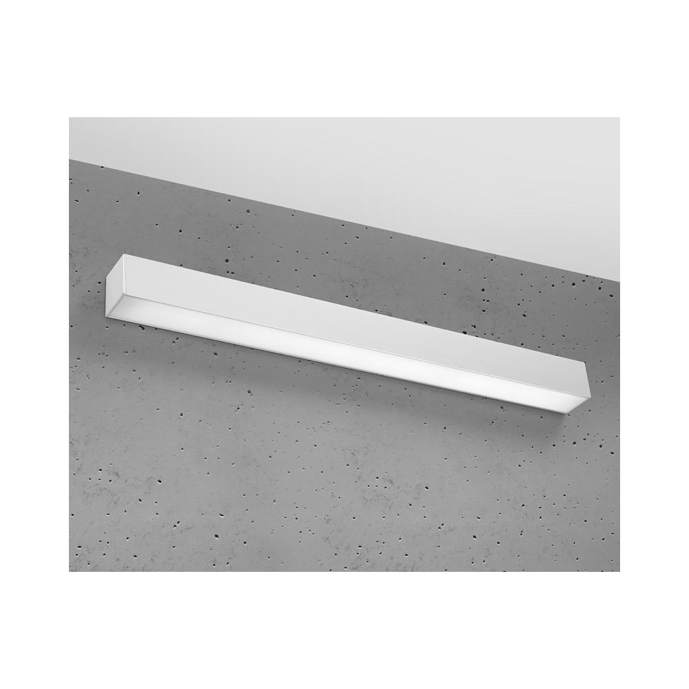 Aplique De Pared Pinne Led 65 Gris, 22w_1