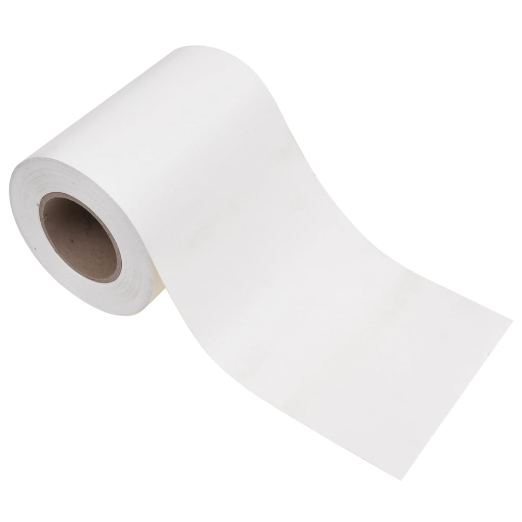Panel De Valla De Pvc Blanco 35x0,19 M / Vetonek_4