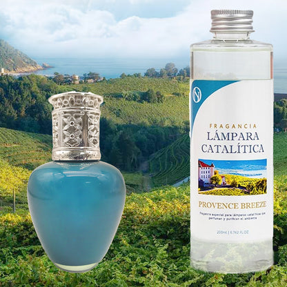 Lámpara Catalítica Aqua Marina + Aroma Provence Breeze 500ml - Elimina Olores, Perfuma Y Mejora La Calidad Del Aire_3