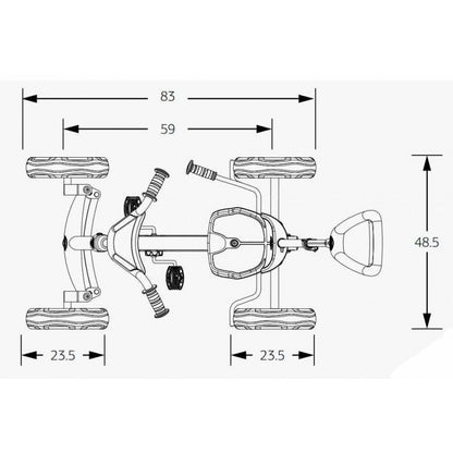 Coche De Pedales Berg Buzzy Nitro 2 En 1.