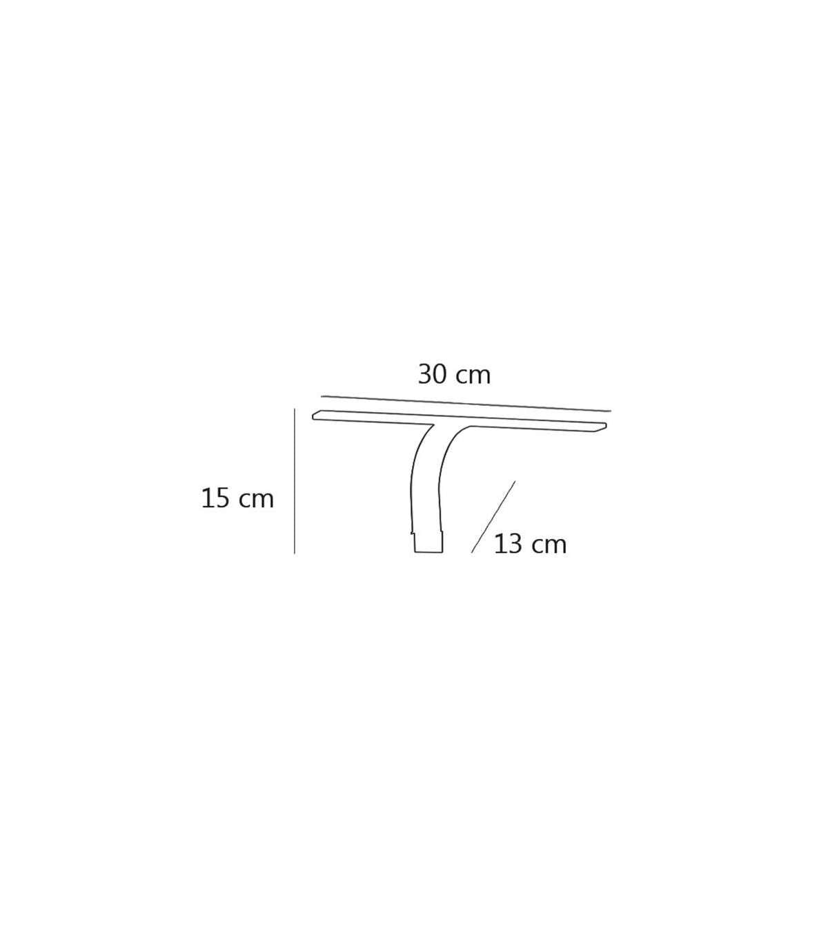 Aplique De Pared Modelo Jano Acabado Cromo 15cm(alto) 30cm(ancho) 13cm (fondo)_2
