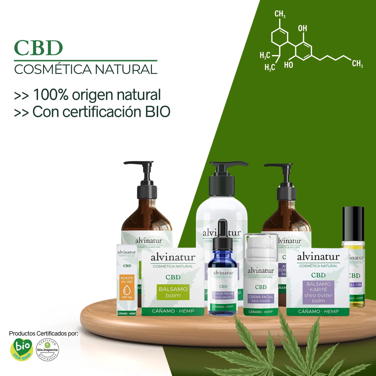Alvinatur - Aceite Masaje CBD 250ml, Corporal, Masajes Relajantes Y Musculares, Con Aceites Esenciales_4