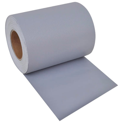 Panel De Valla De Pvc Gris Claro 70x0,19 M / Vetonek_1