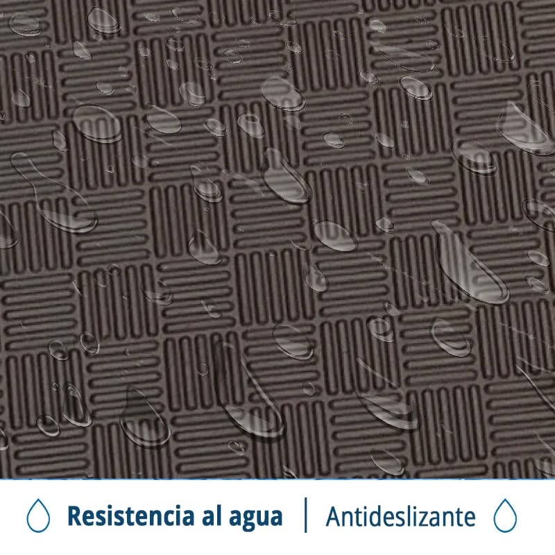 Artatami® Tatami Puzzle 1x1x20 mm Marron - Beige Pack Ahorro【8 Unidades】Gimnasios - Fitness - Pilates - Yoga_4