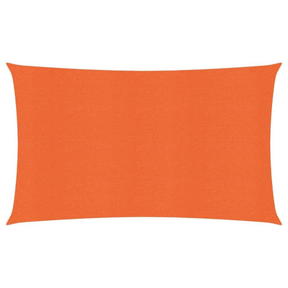Vidaxl Toldo De Vela Rectangular Hdpe Naranja 160 G/m² 4x7 M_0
