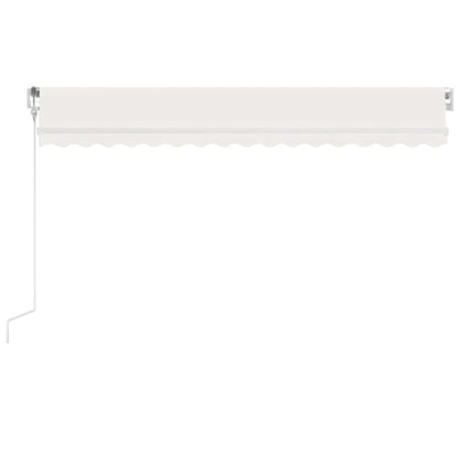 Toldo Automático Con Led Sensor De Viento Crema 400x300 Cm_2