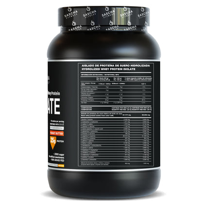 Proteína Whey Sabor Mantequilla De Cacahuete - Sascha Fitness España