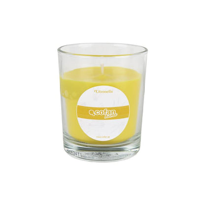 Vela Aromática De Citronela En Vaso Transparente 120 G Caja 6 Unid._0