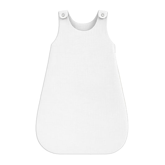 Saco De Dormir De Verano De Algodón Orgánico Blanco