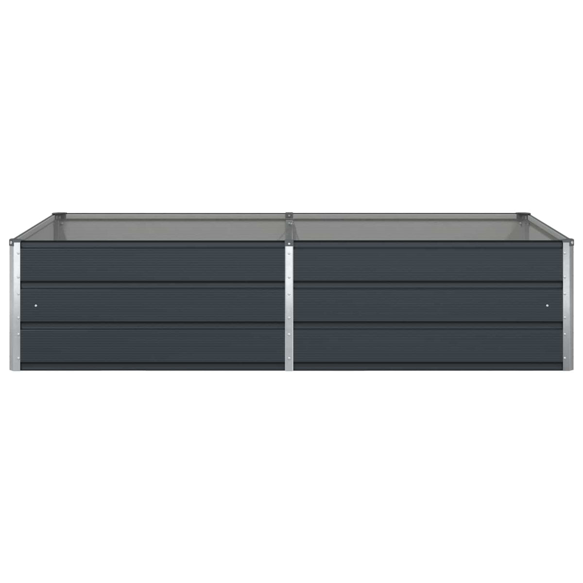 Jardinera Gris Antracita 195 X 100 X 45 Cm Acero Galvanizado_4