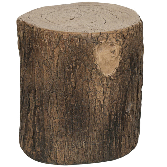 Outsunny Tronco Decorativo Multifucional Ø38x42cm Para Jardín Terraza O Interior_0