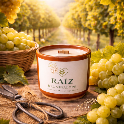 Vela De Soja  Raíz Del Vinalopó  150 gr_4
