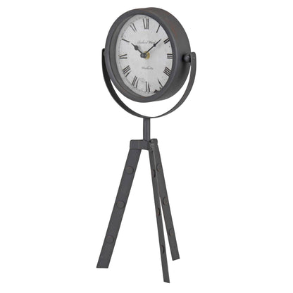 Well Home Reloj De Sobremesa En Metal 19x16,5x42cm_0