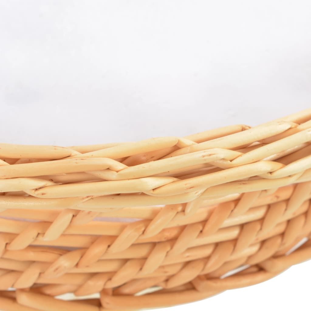 Vidaxl Rascador Para Gatos Con Poste De Sisal Madera Natural De Sauce_4