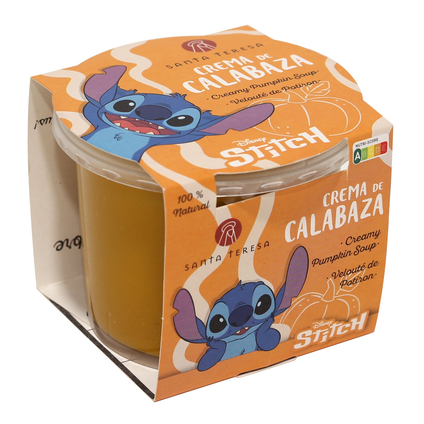 Santa Teresa - Crema De Calabaza Disney. Con Aceite De Oliva Virgen Extra. Sin Conservantes, Sin Gluten, 280g