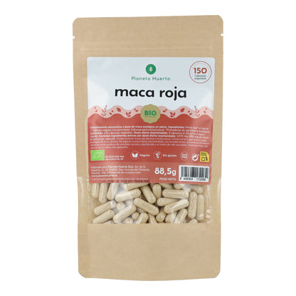 Maca Roja BIO Planeta Huerto 150 cápsulas