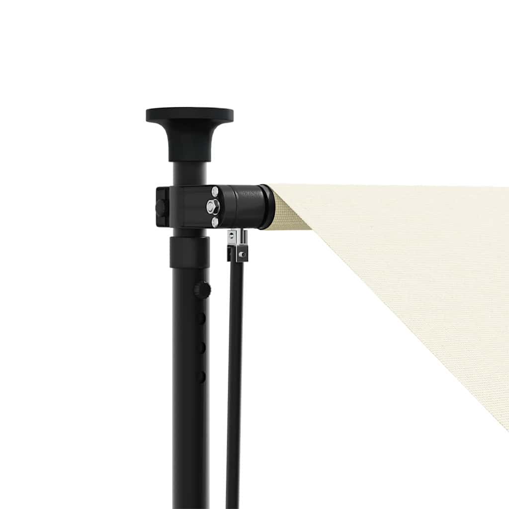 Toldo Retráctil De Tela Y Acero Crema 350x150 Cm_5