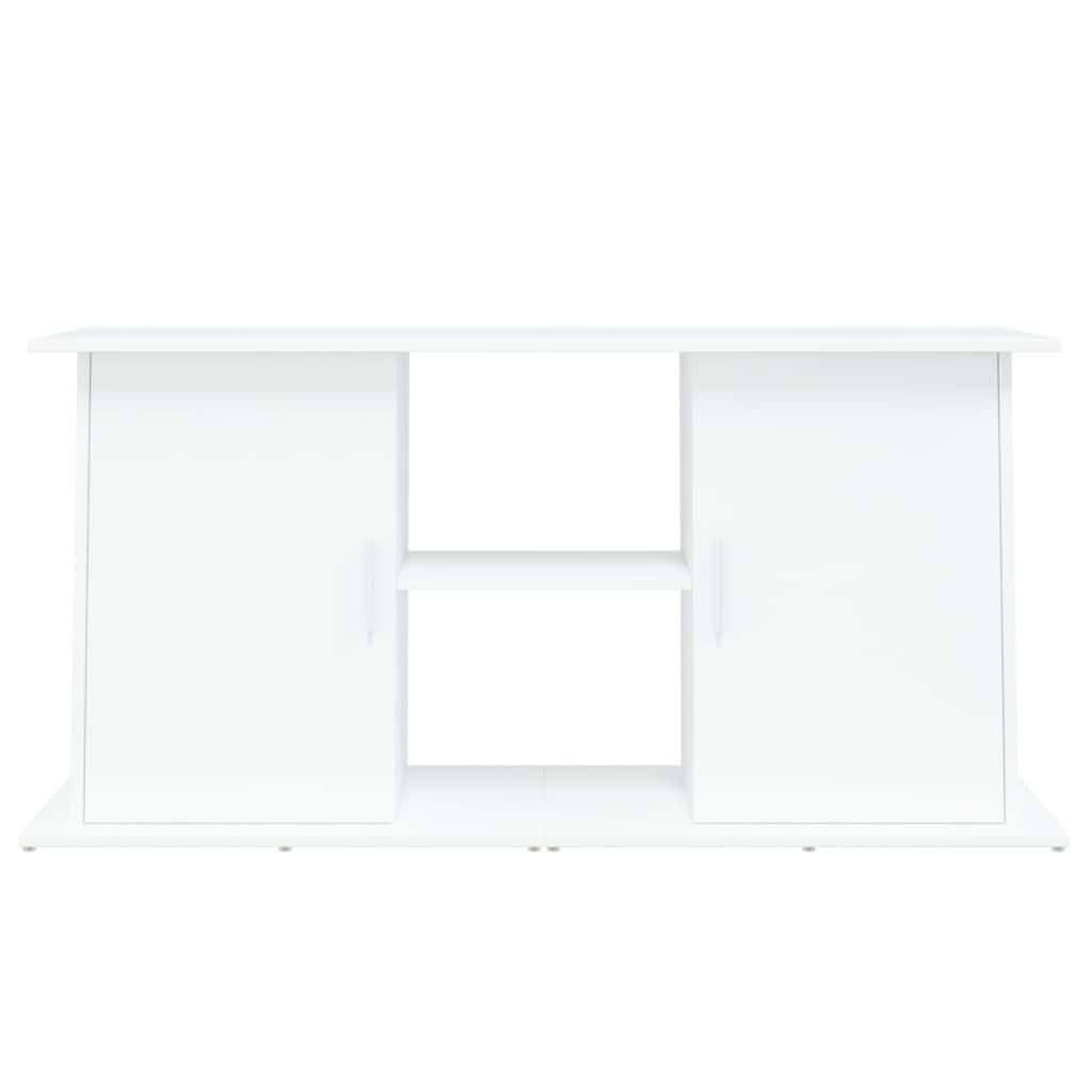 Vidaxl Soporte Para Acuario Madera De Ingeniería Blanco 121x41x58 Cm_4
