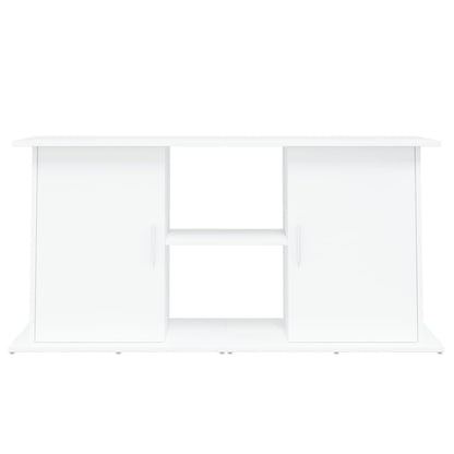Vidaxl Soporte Para Acuario Madera De Ingeniería Blanco 121x41x58 Cm_4