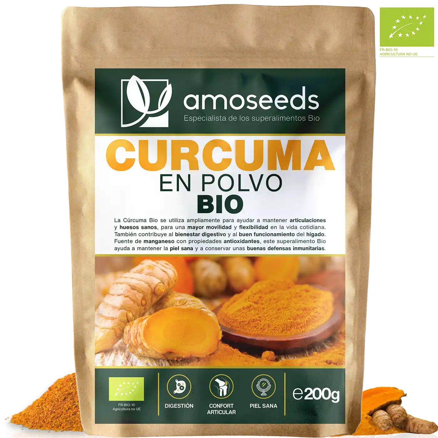 Cúrcuma En Polvo Bio 200g_0