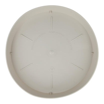 Plato maceta Tes color crudo D 17 x 2,5