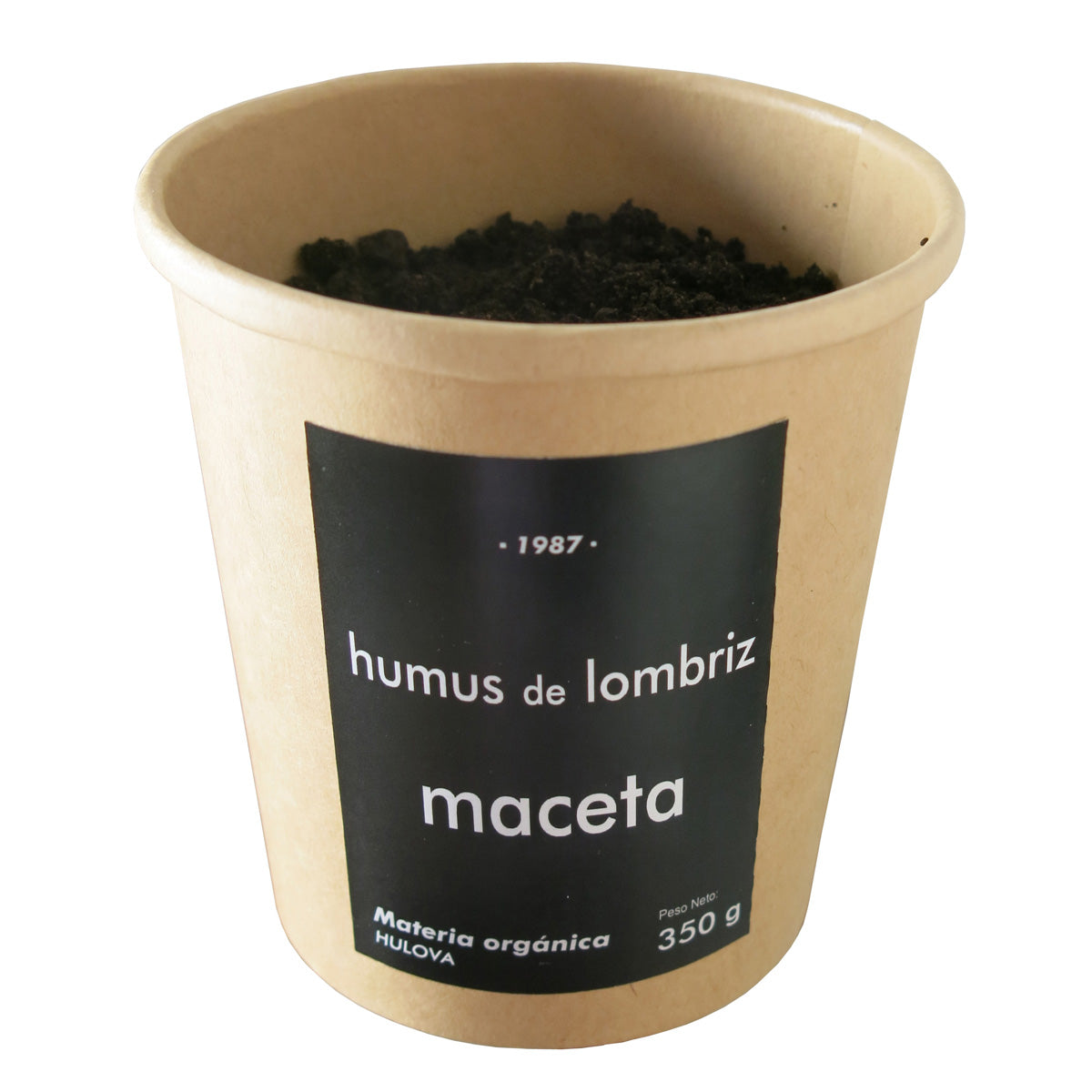 Maceta Humus De Lombriz Hulova 350 Gramos_0