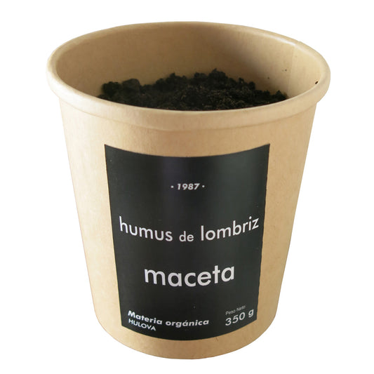 Maceta Humus De Lombriz Hulova 350 Gramos_0