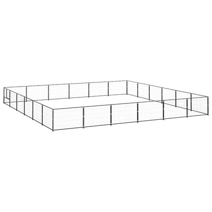 Perrera Acero 36 M² Negra_0