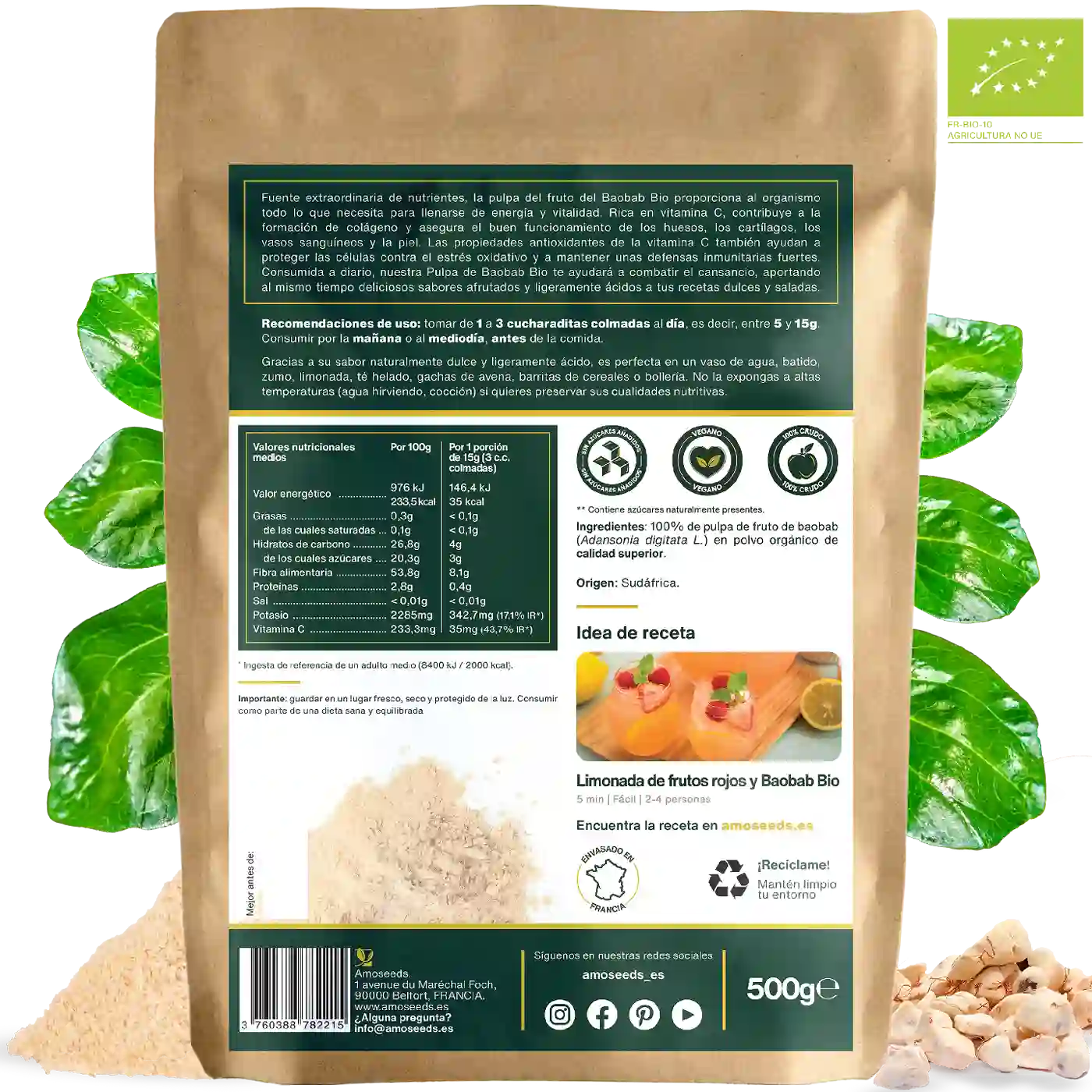 Baobab En Polvo Bio 500g_4