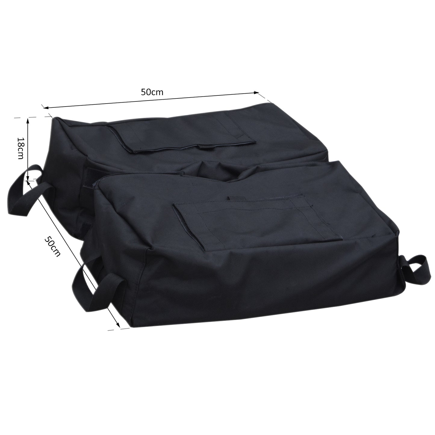 Outsunny Bolsa Arena De Peso Para Base De Sombrilla Impermeable Desmontable_2