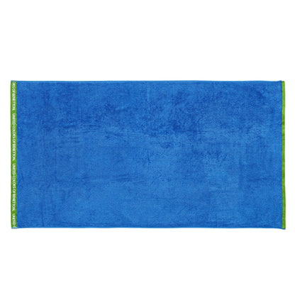 Toalla De Playa 90x160cm 380gsm 100% Algodón Velour Azul Rainbow