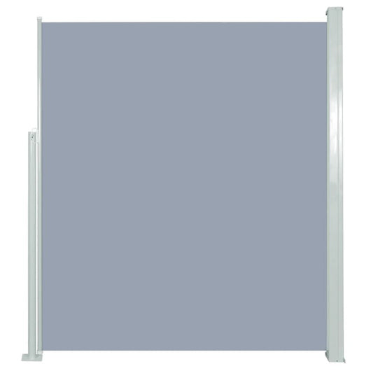 Vidaxl Toldo Lateral Retráctil De Jardín Gris160x300 Cm_0