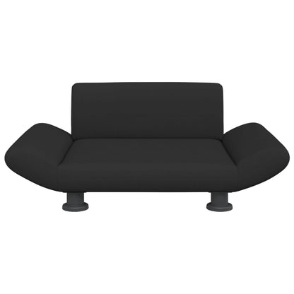 Cama Para Perros De Tela Negra 70x45x28 Cm / Vetonek_4