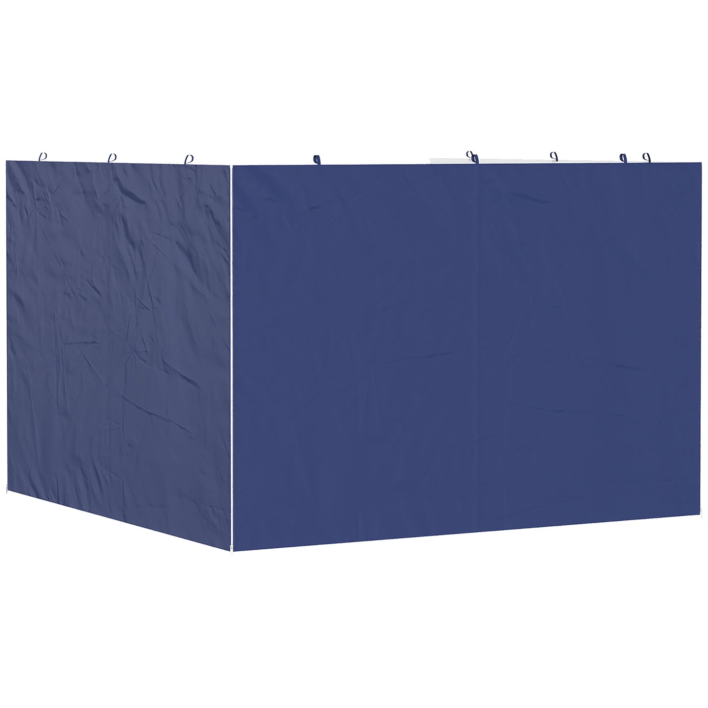 Outsunny 3 Paredes Laterales Para Carpas De 3x3 M Con Cremallera 300x200 Cm_4