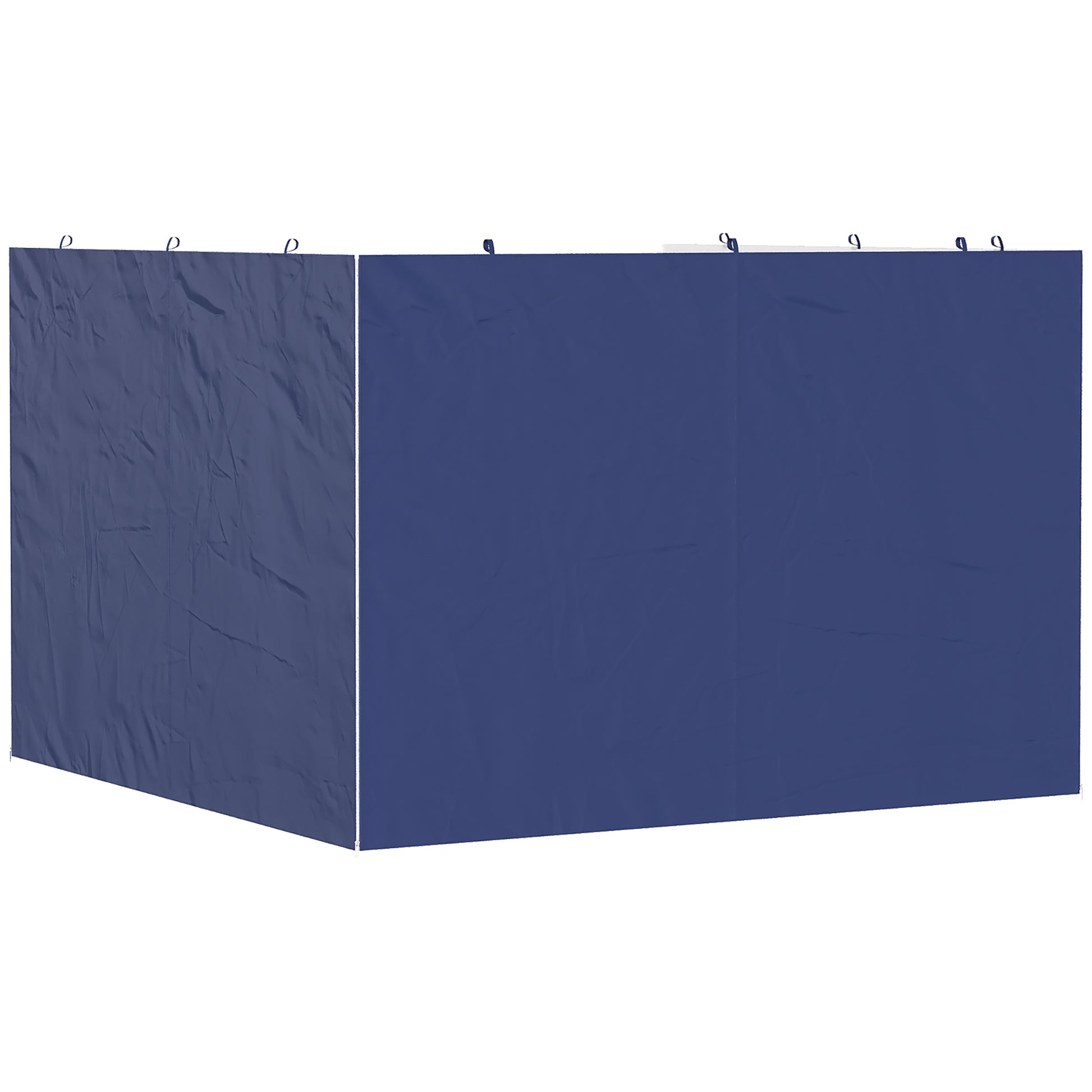 Outsunny 3 Paredes Laterales Para Carpas De 3x3 M Con Cremallera 300x200 Cm_4
