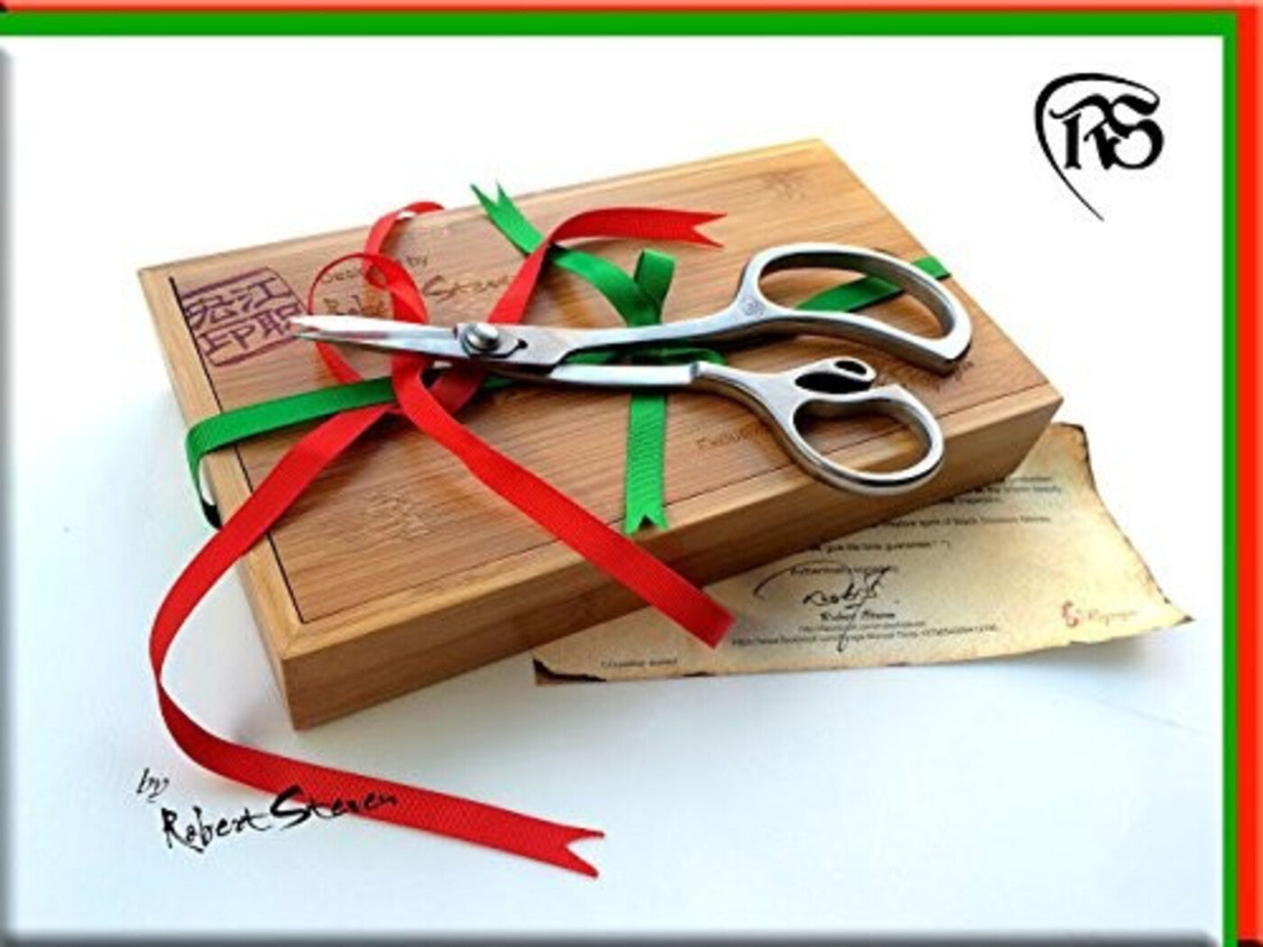 Tijera Robert Steven Inoxidable - Ryuga 27524