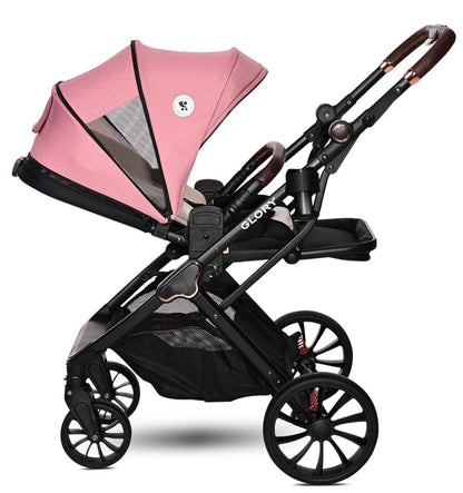 Carrito De Bebé Trio Glory Hasta 22 Kg Pink_2