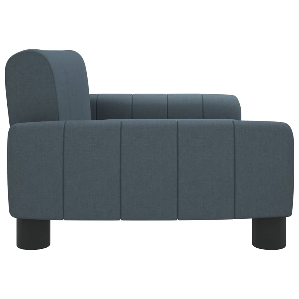 Cama Para Perros De Tela Gris Oscuro 70x45x30 Cm / Vetonek_2