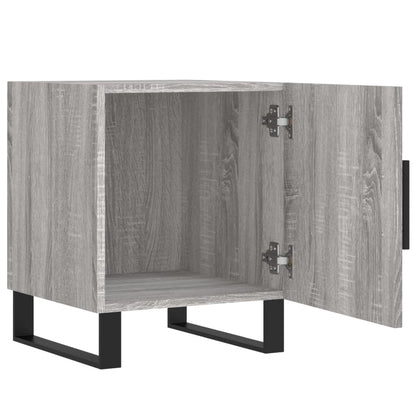 Mesitas Noche 2 Uds Madera Ingeniería Gris Sonoma 40x40x50 Cm_3