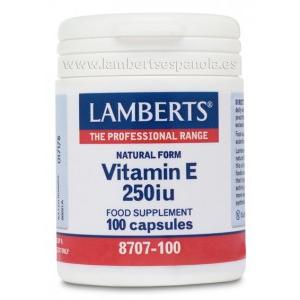 Vitamina E Natural 250 UI, Lamberts