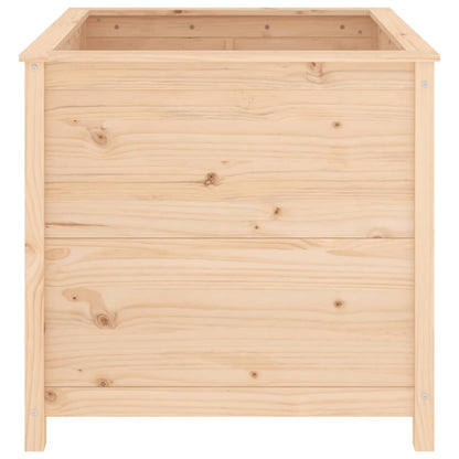 Jardinera Madera Maciza De Pino 82,5x82,5x78 Cm_3