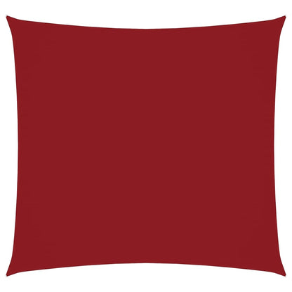Toldo De Vela Cuadrado Tela Oxford Rojo 2x2 M_0