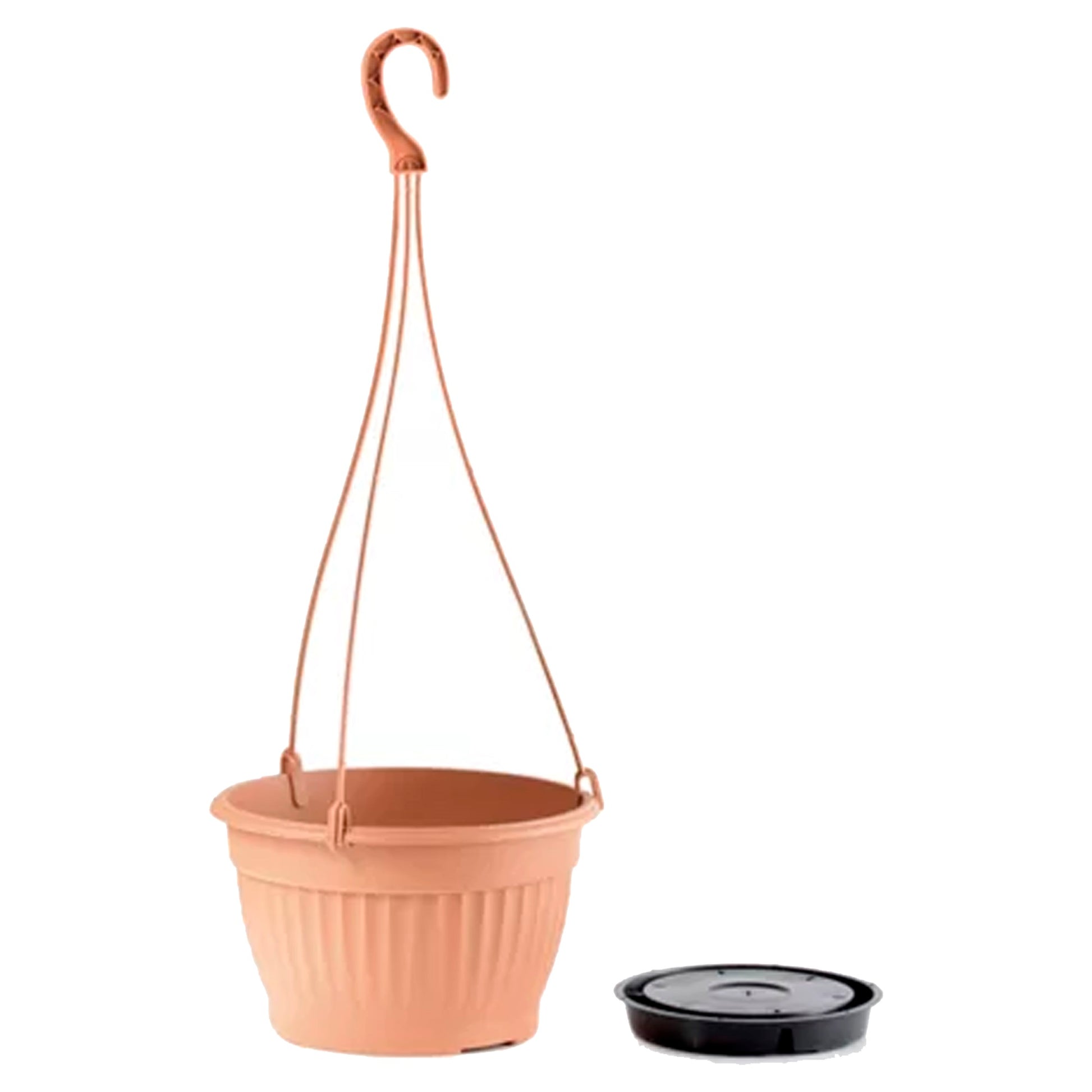 Macetero Colgante Terra 4l., Dimensiones (mm) 230x230x140, Color Terracota_3
