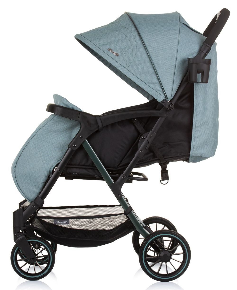 Silla De Paseo Amber Pastel Green Desde El Nacimiento Hasta 22 Kg De Chipolino_2