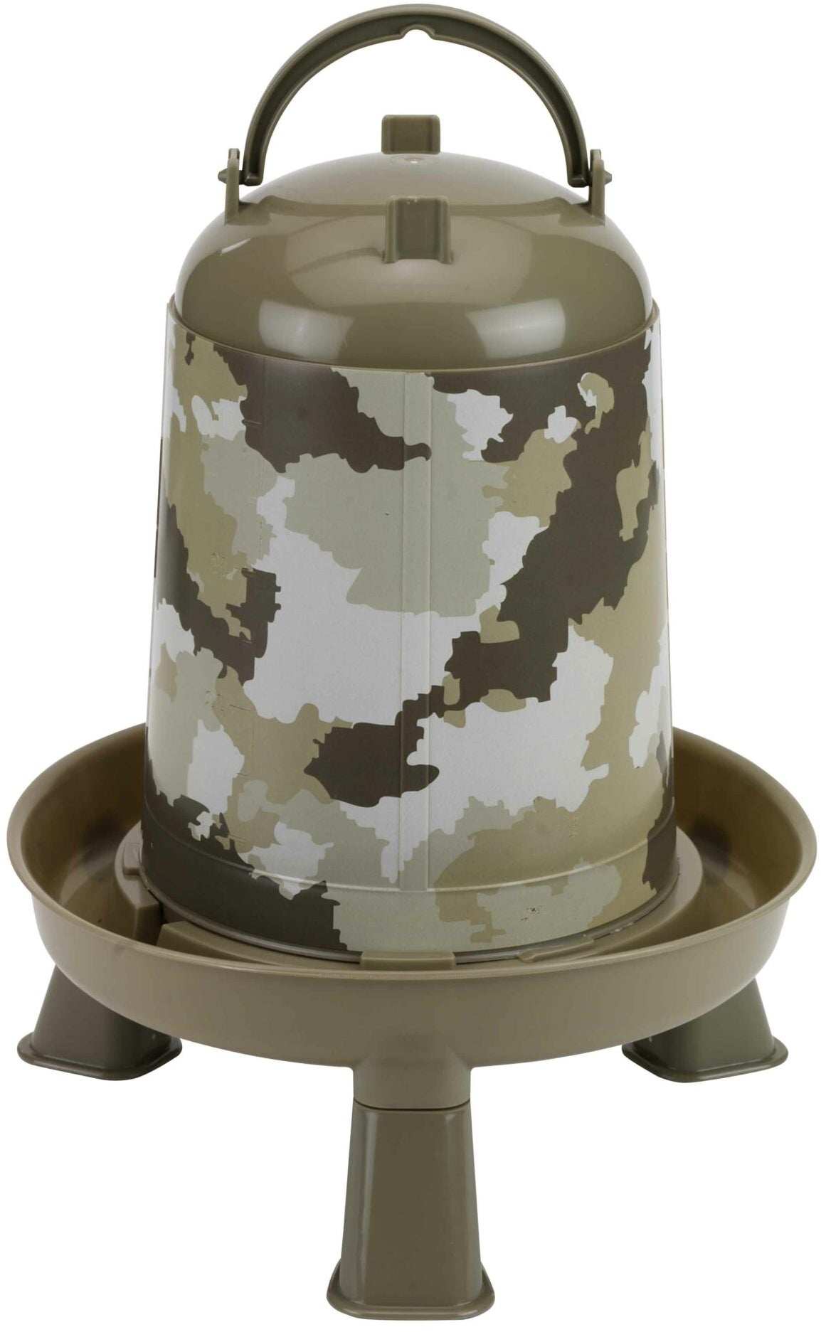 Bebedero Aves Eco Camuflaje Con Patas Gaun_1