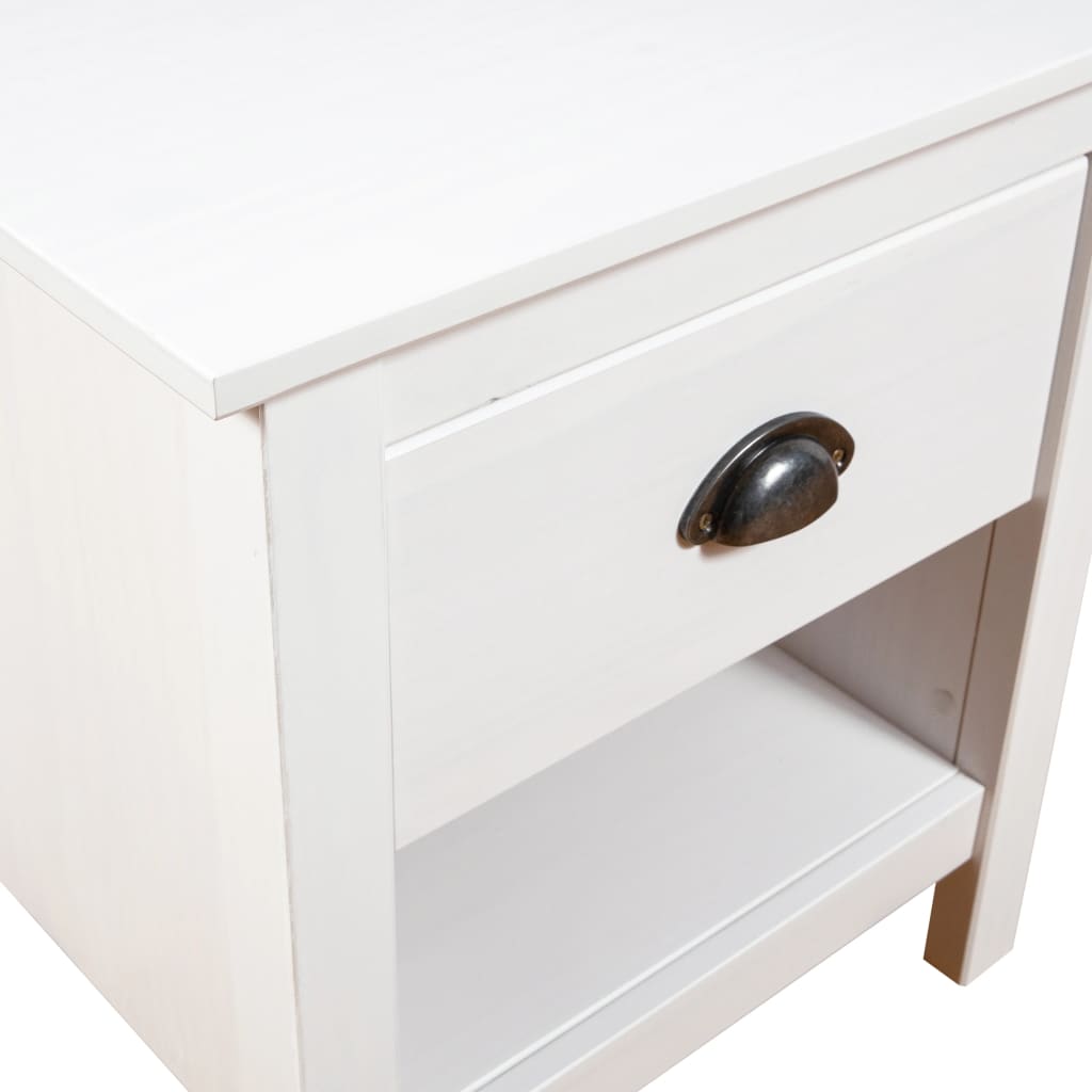 Mesitas De Noche 2 Uds Hill Madera Maciza De Pino 46x35x49,5 Cm_4